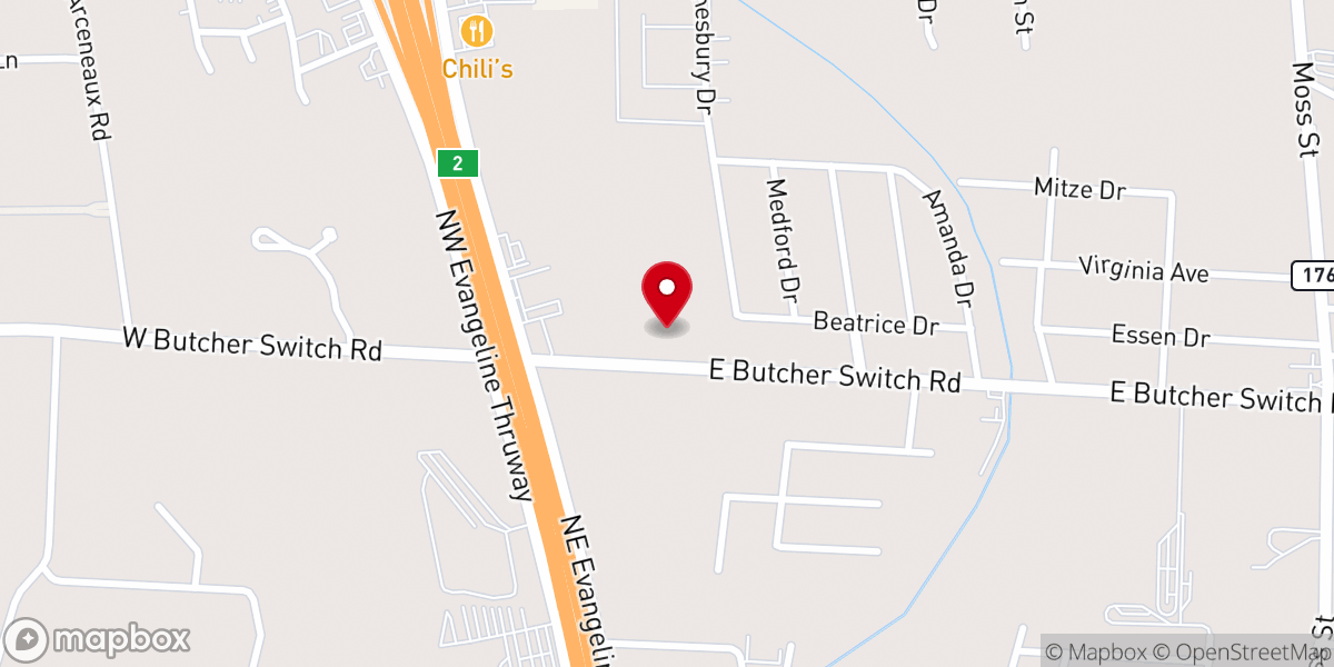 Map showing location of World Harvest Lighthouse Church