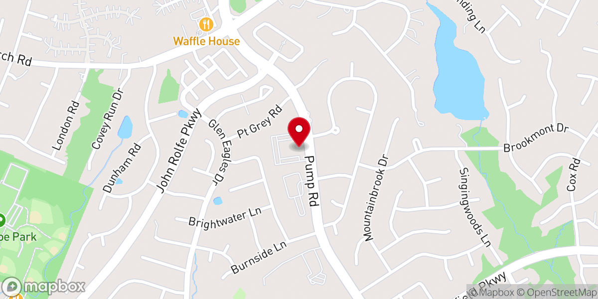 Map showing location of Virginia Richmond Mission