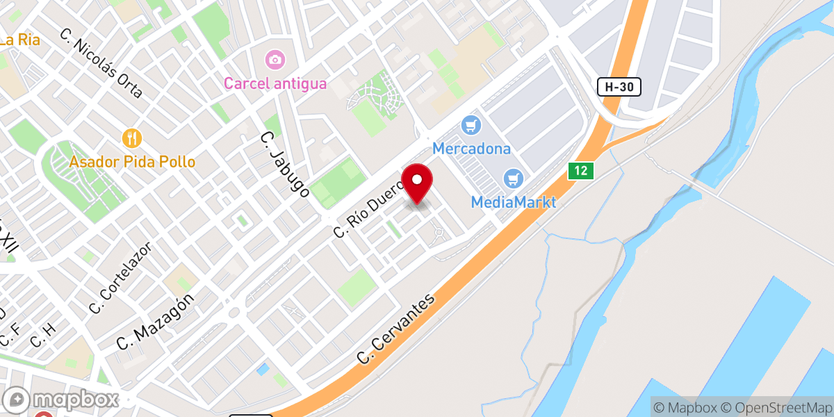 Map showing location of Parroquia católica San Francisco de Asís