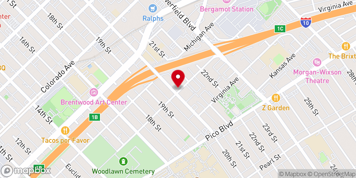 Map showing location of Delaware Avenue Seventh Day Adventist Church