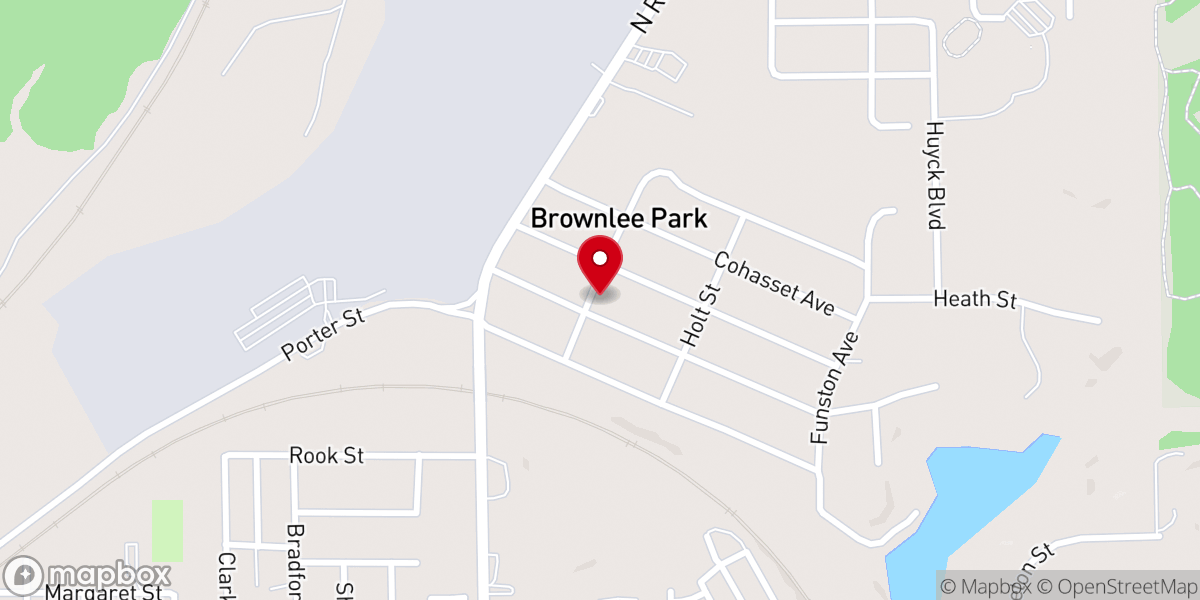 Map showing location of love in action community ministries