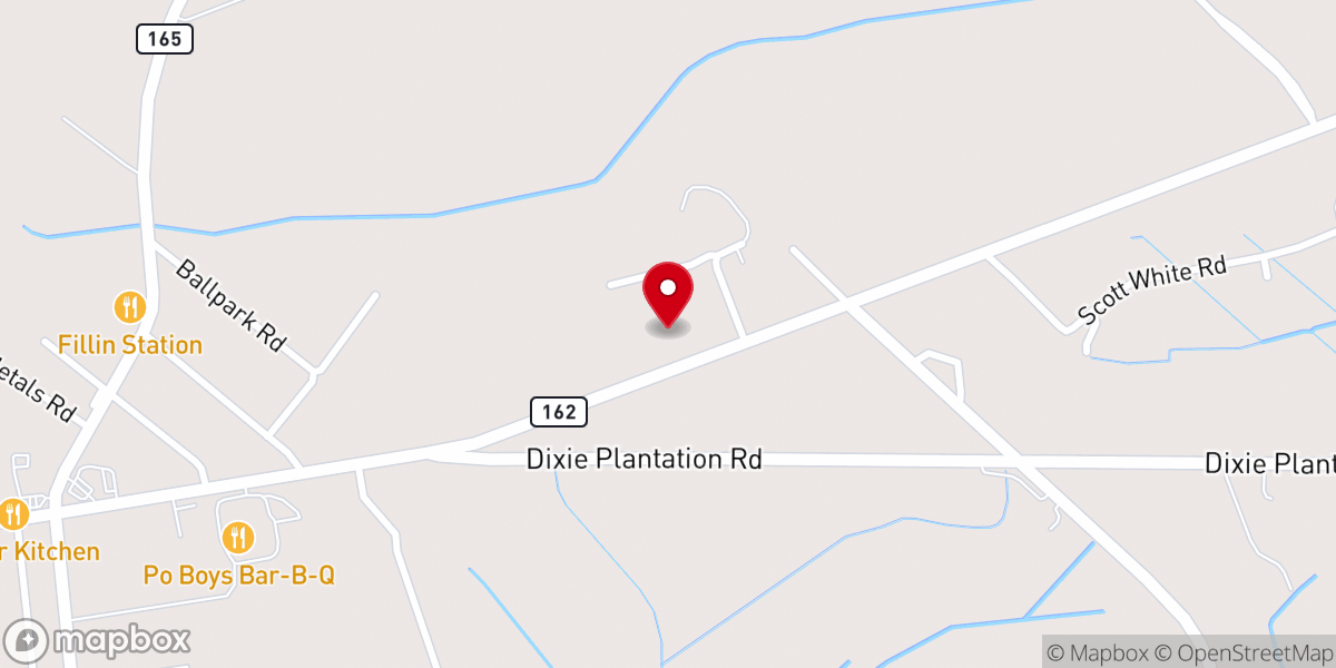 Map showing location of Faith Walk Ministry