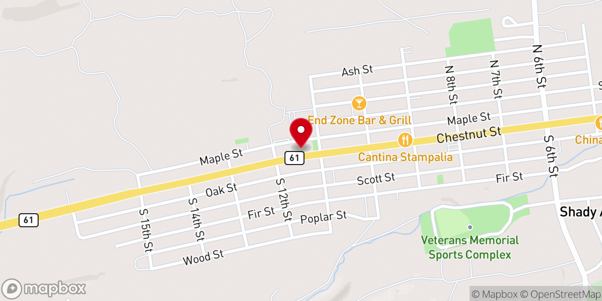 Map showing location of Saint Pauline Spirituality Center and Campus