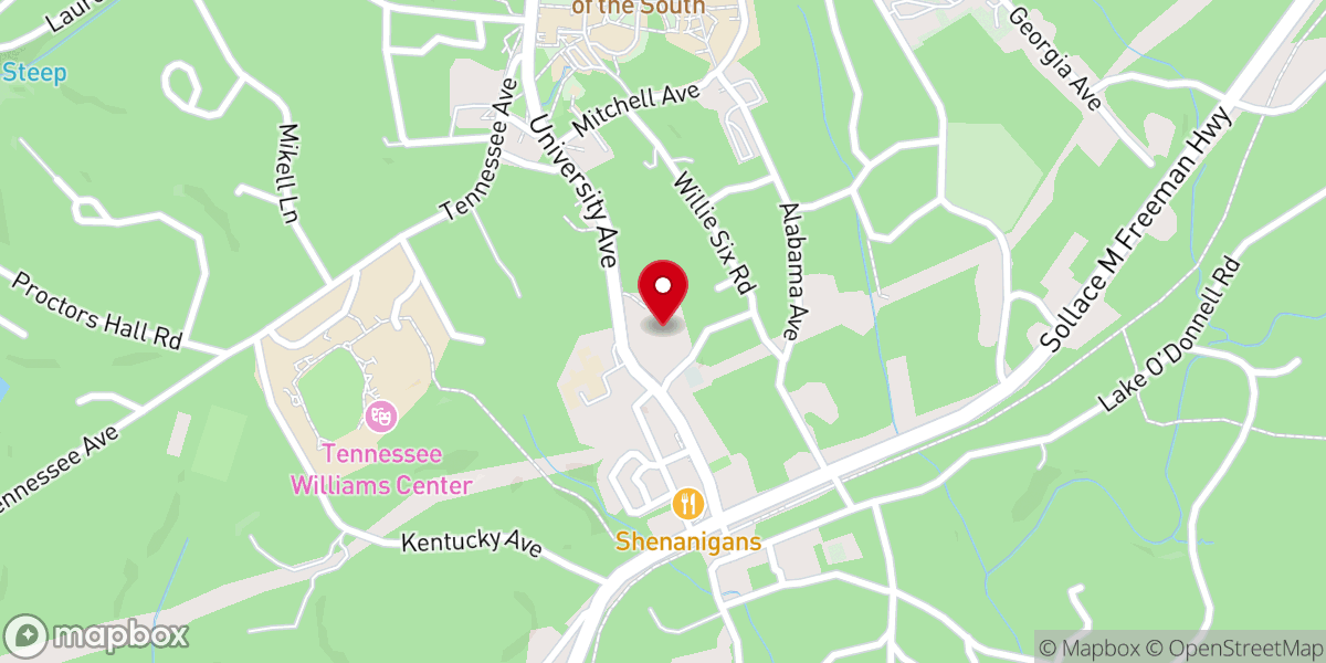Map showing location of Community Action Committee