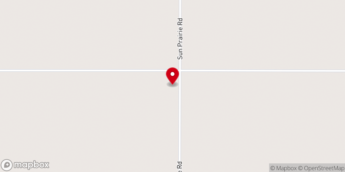 Map showing location of Scandia Lutheran Church
