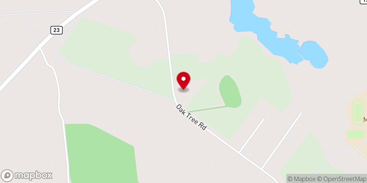 Map showing location of Open Door Worship Center