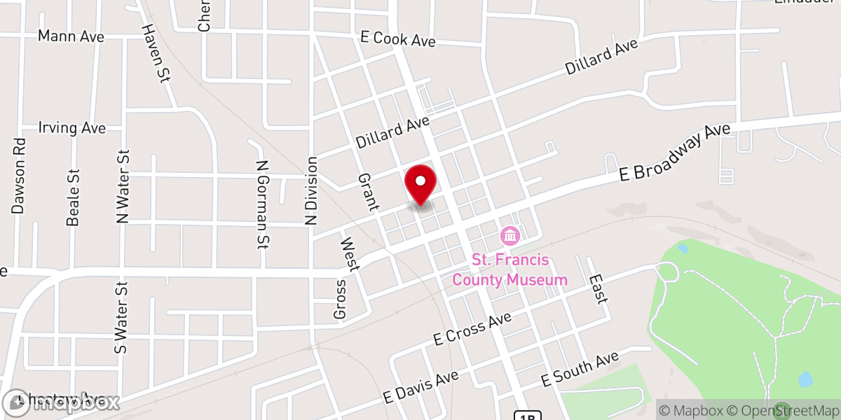 Map showing location of Church of the Good Shepherd