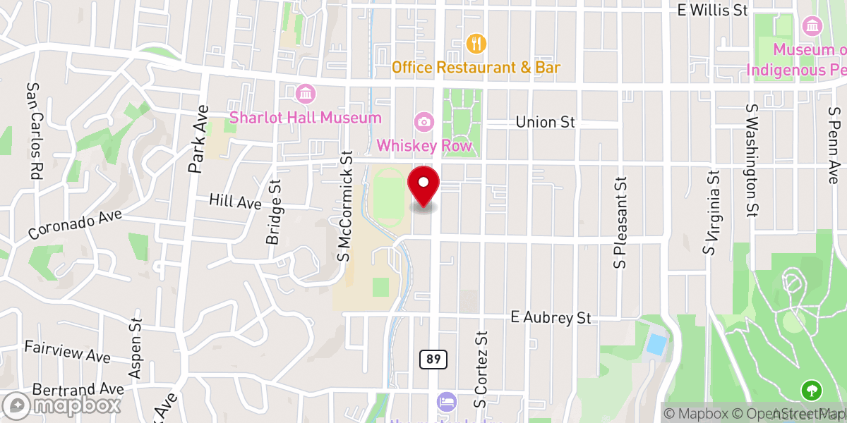 Map showing location of Common Ground Ministries