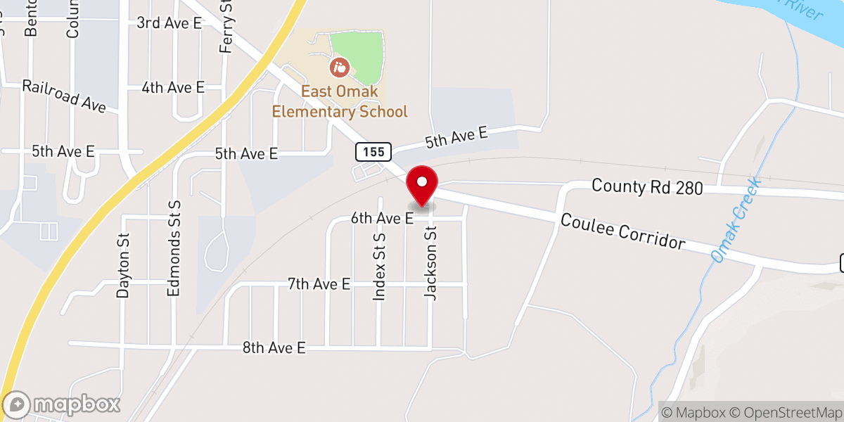 Map showing location of St. Joseph