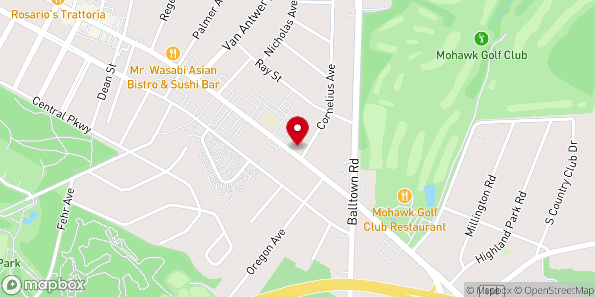 Map showing location of Bread of Life Anglican Church