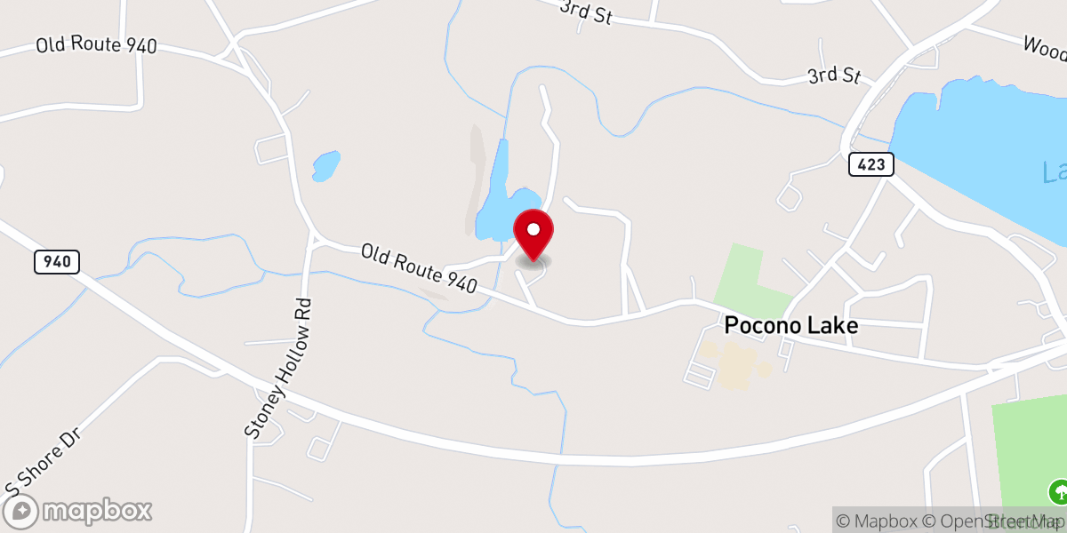 Map showing location of Salem United Church of Christ