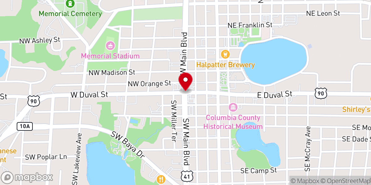 Map showing location of Great Commission International Church