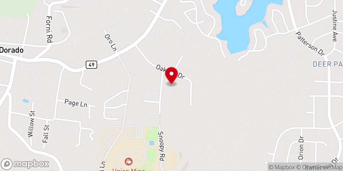 Map showing location of Lifepoint Christian Fellowship