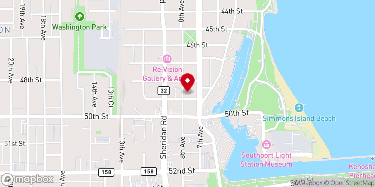 Map showing location of St Elizabeth Catholic Church