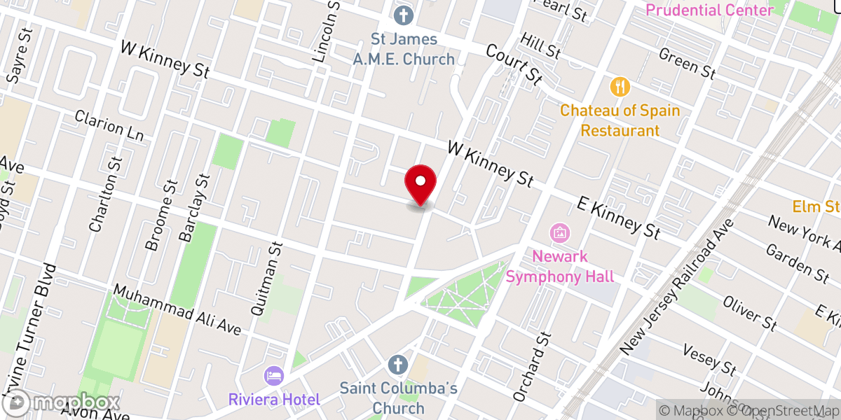 Map showing location of Rahma Center of Montgomery Inc