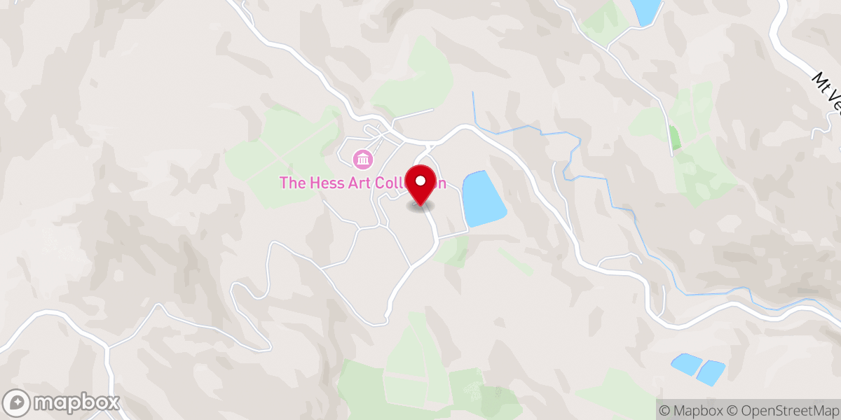 Map showing location of Mont La Salle Chapel