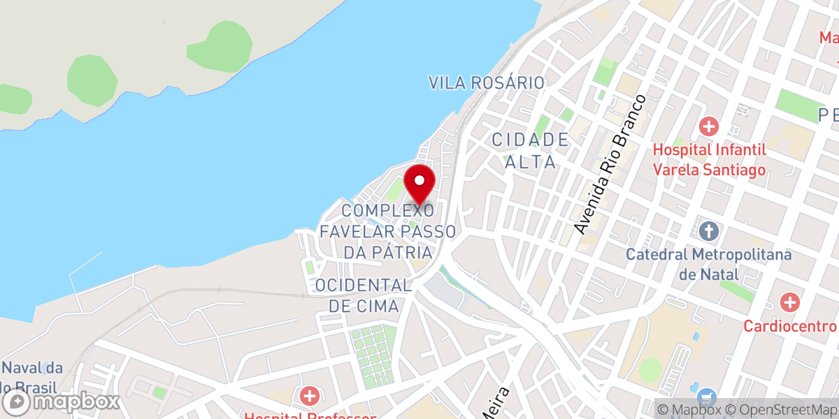 Map showing location of Igreja Batista Nacional Do Passo Da Patria