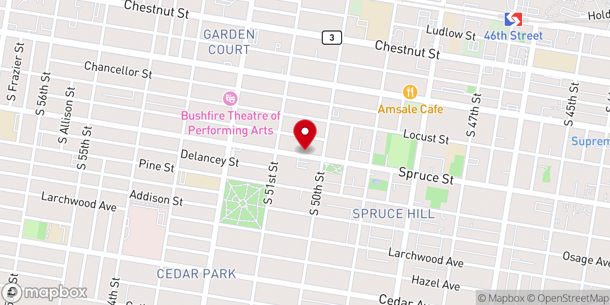 Map showing location of New Life Bible Institute Missionary Training School
