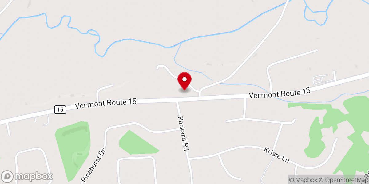 Map showing location of Mount Mansfield Unitarian Universalist Fellowship