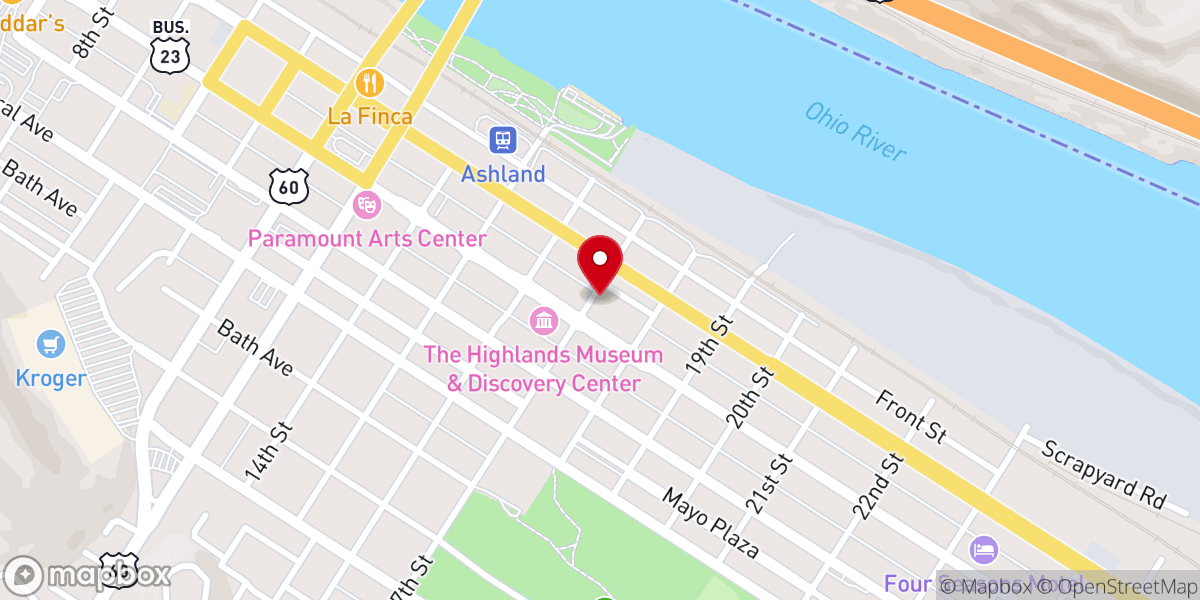 Map showing location of Chapel Independent Church