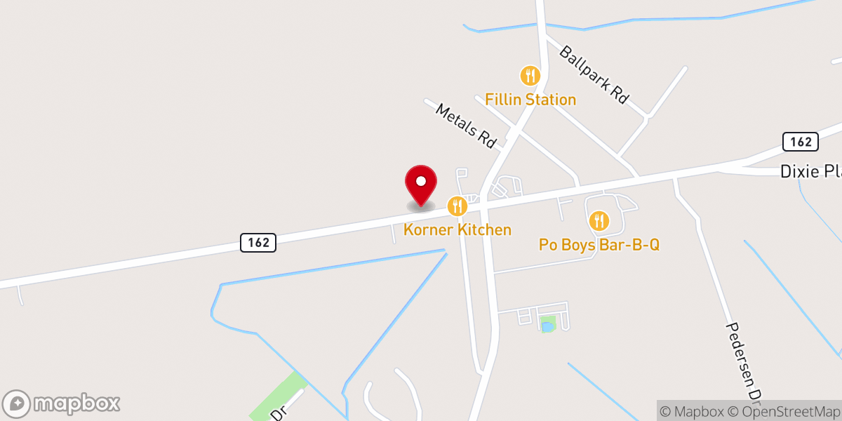 Map showing location of American Legion Post 145 St. Paul's Parish