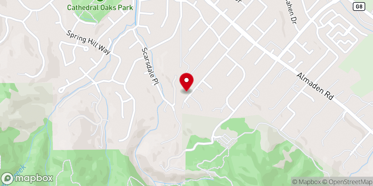Map showing location of Blagmon Weaver Foundation NFP