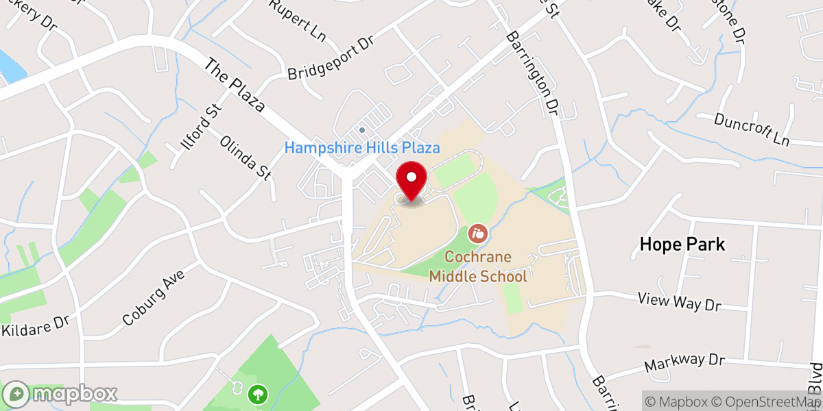 Map showing location of John Crawford Academy Inc