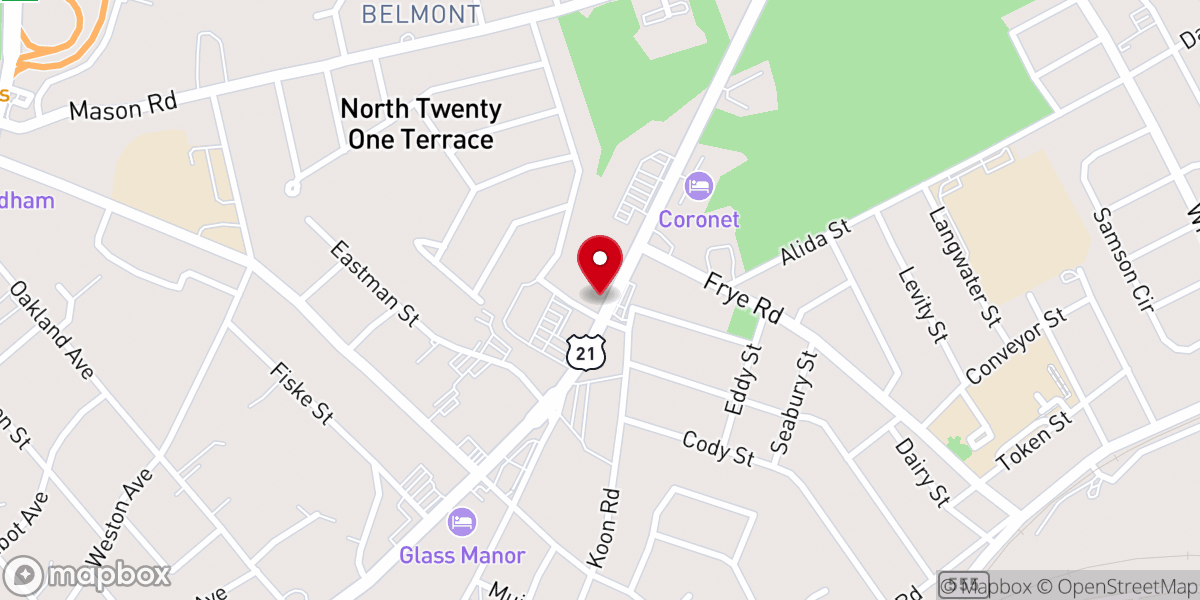 Map showing location of Greater Life Outreach Ministries Inc