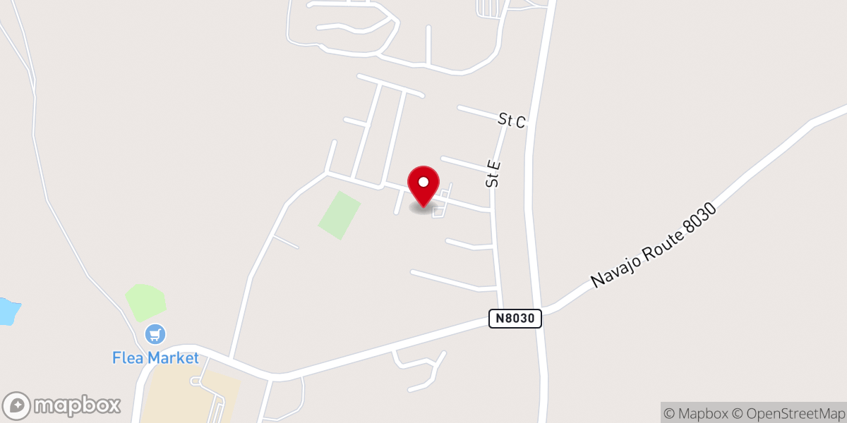 Map showing location of NHA Office - Pinon