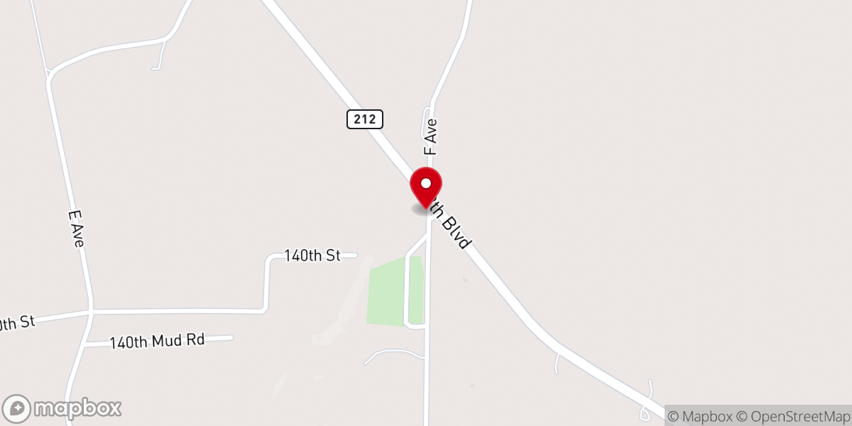 Map showing location of Church of God