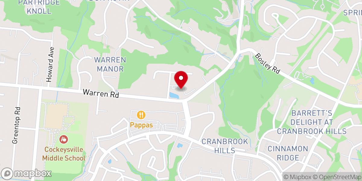 Map showing location of Epworth United Methodist Church