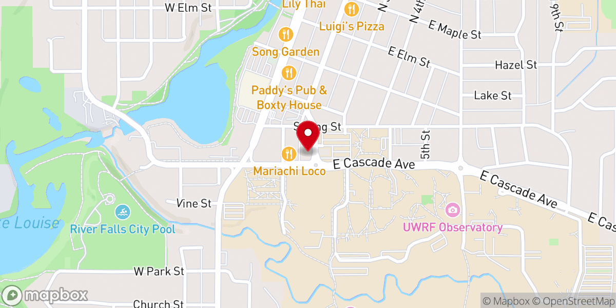 Map showing location of Journey House Campus Ministry