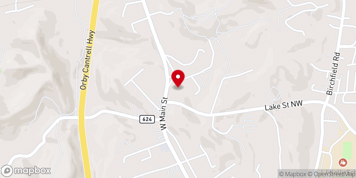 Map showing location of Mercy and Grace Ministries