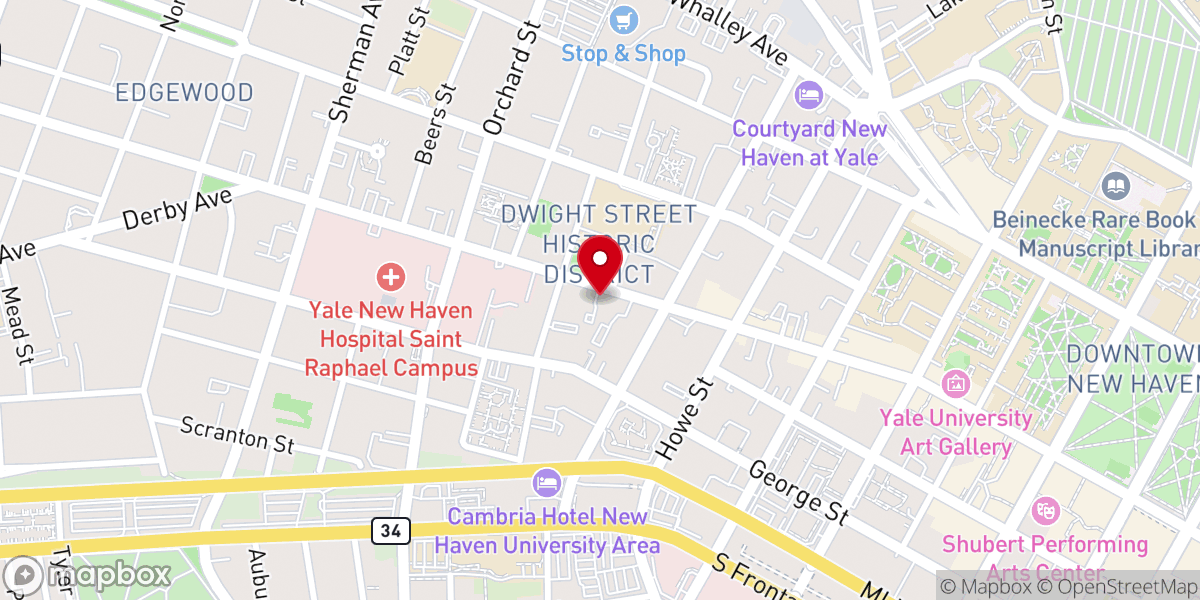 Map showing location of Faith Tapestry Community Church