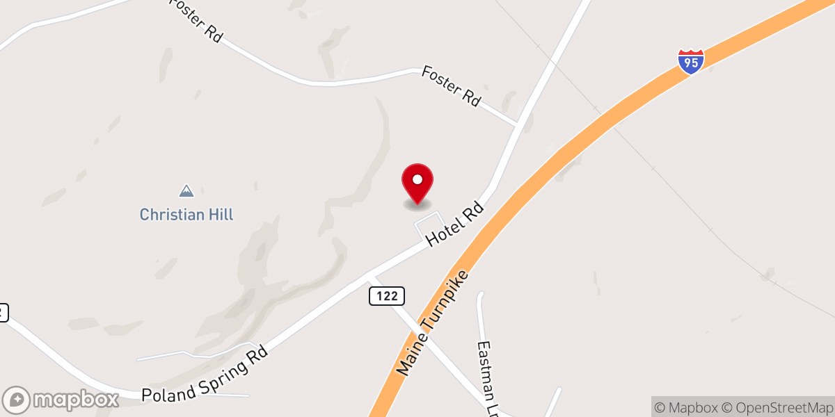 Map showing location of Good Shepherd Food Bank