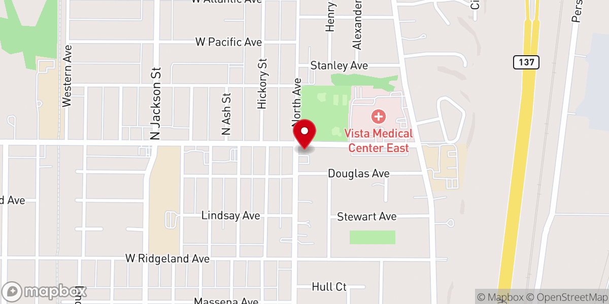 Map showing location of St. Mary's Knanaya Jacobite church