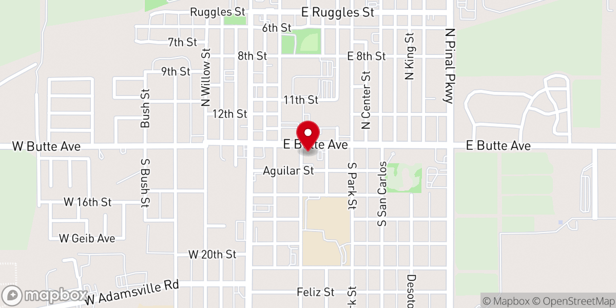Map showing location of Grace Bible Reformed Church