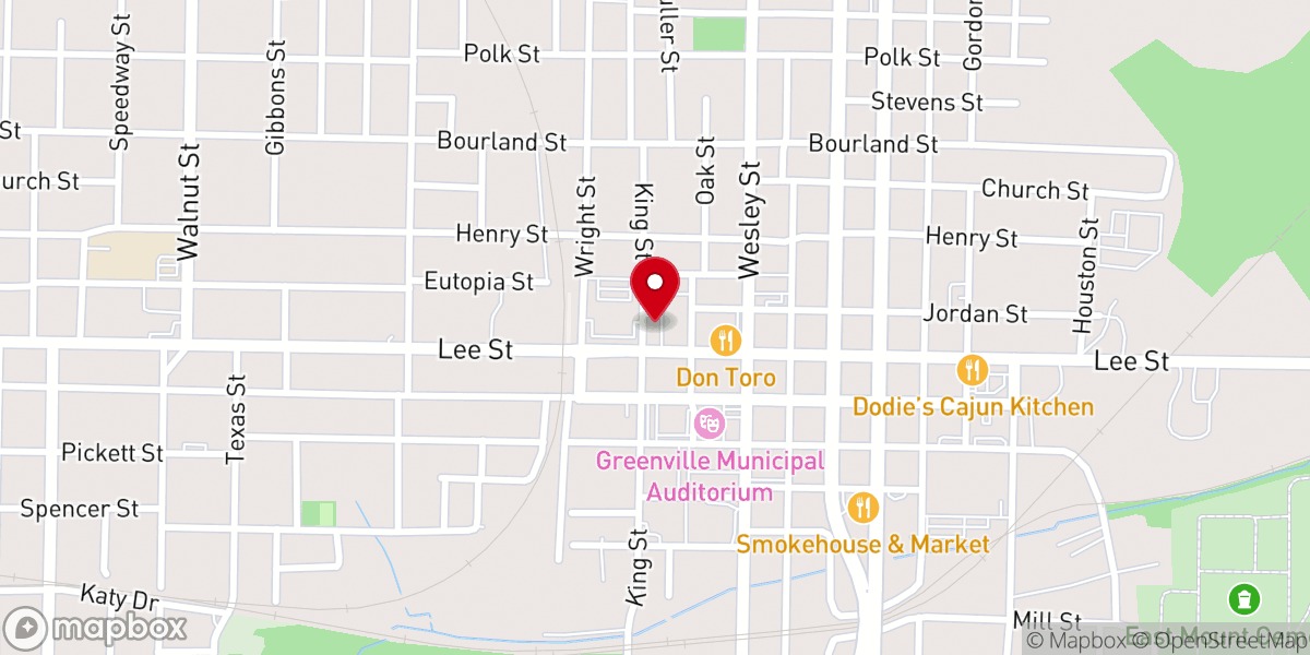Map showing location of Landmark on Lee Street