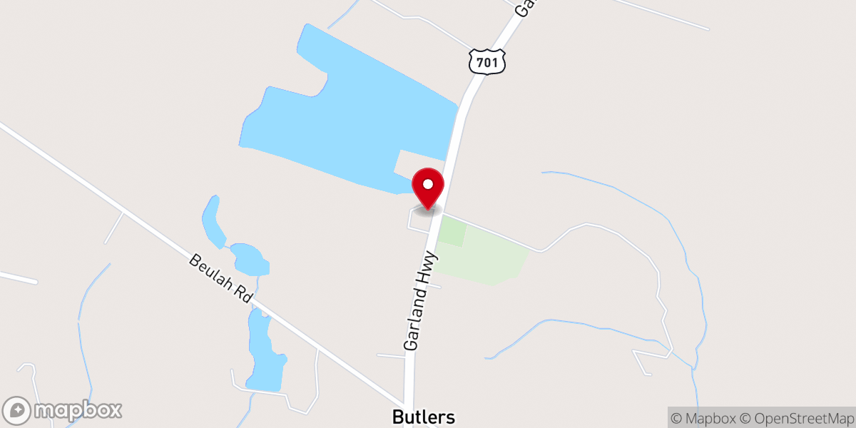 Map showing location of Epworth Church