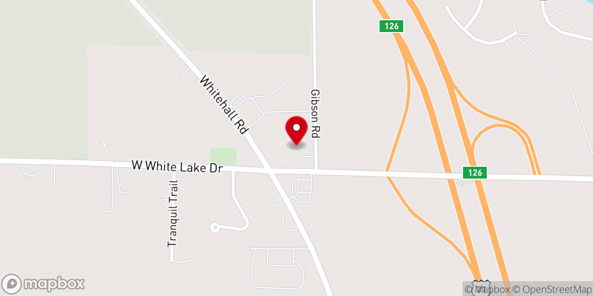 Map showing location of New Beginnings Church