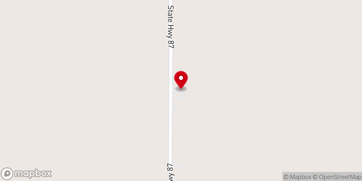 Map showing location of Saint Peters Lutheran Church