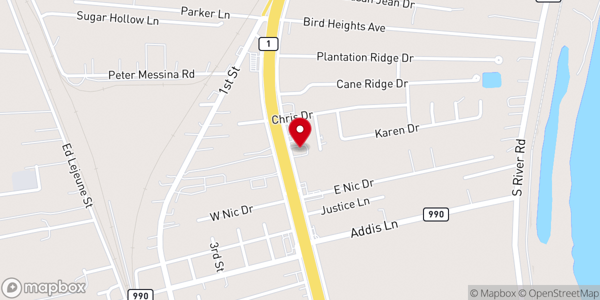 Map showing location of River Ministries International