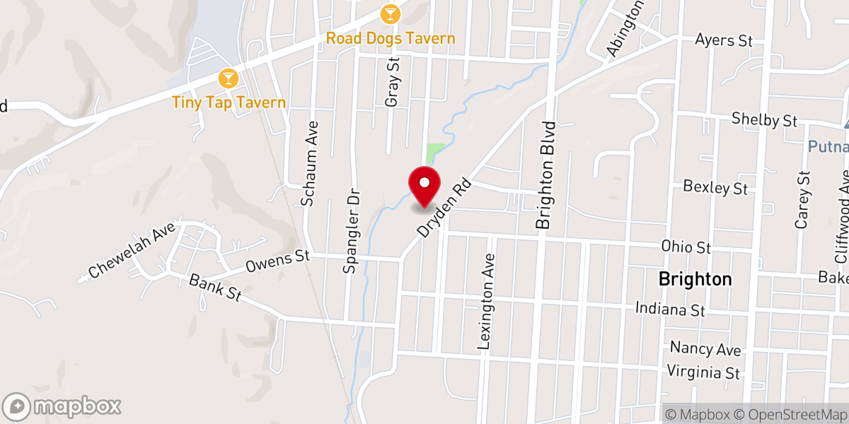 Map showing location of Word of Life Ministries