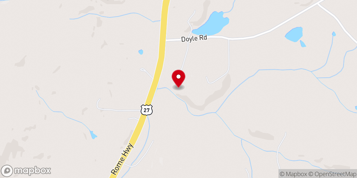 Map showing location of Lighthouse United Pentecostal Church