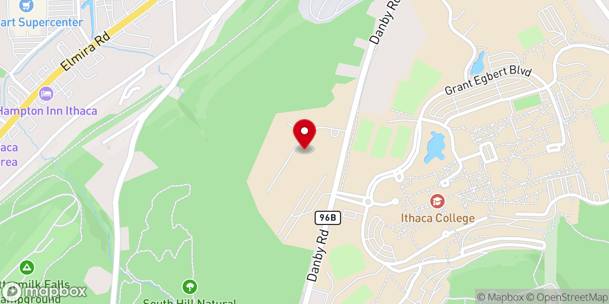 Map showing location of New Life Presbyterian Church