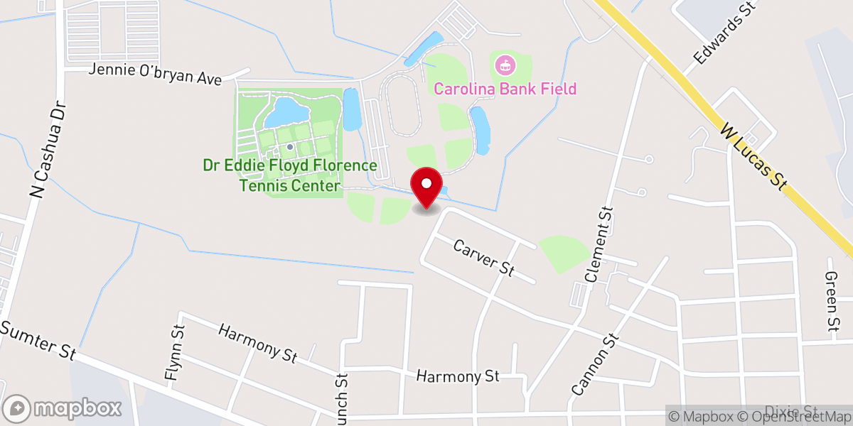 Map showing location of Miracle Deliverance Fellowship Church