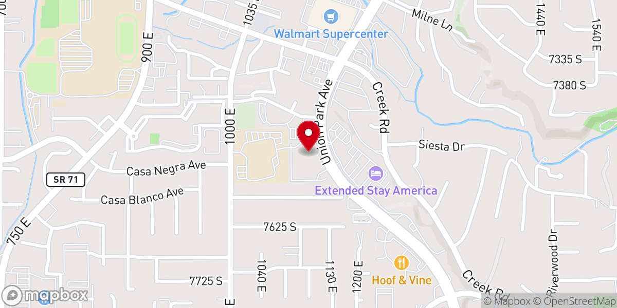 Map showing location of St. James Episcopal Church