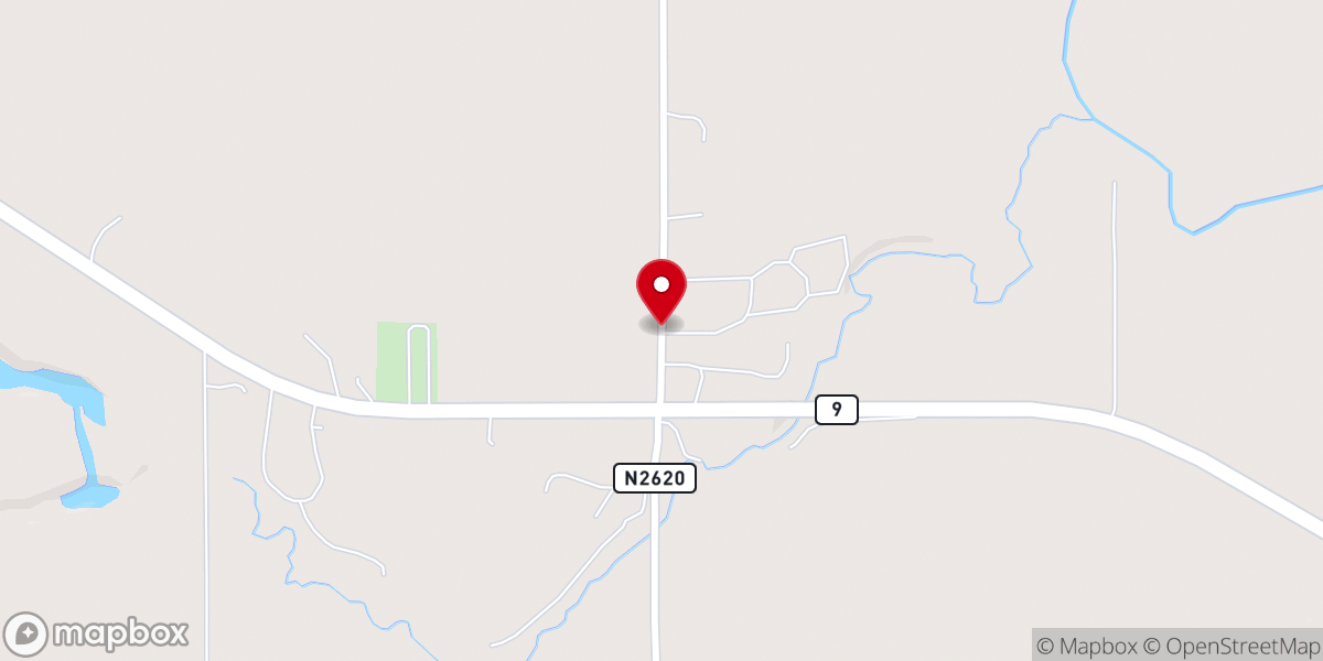 Map showing location of OIMC Southwestern Ministry Center