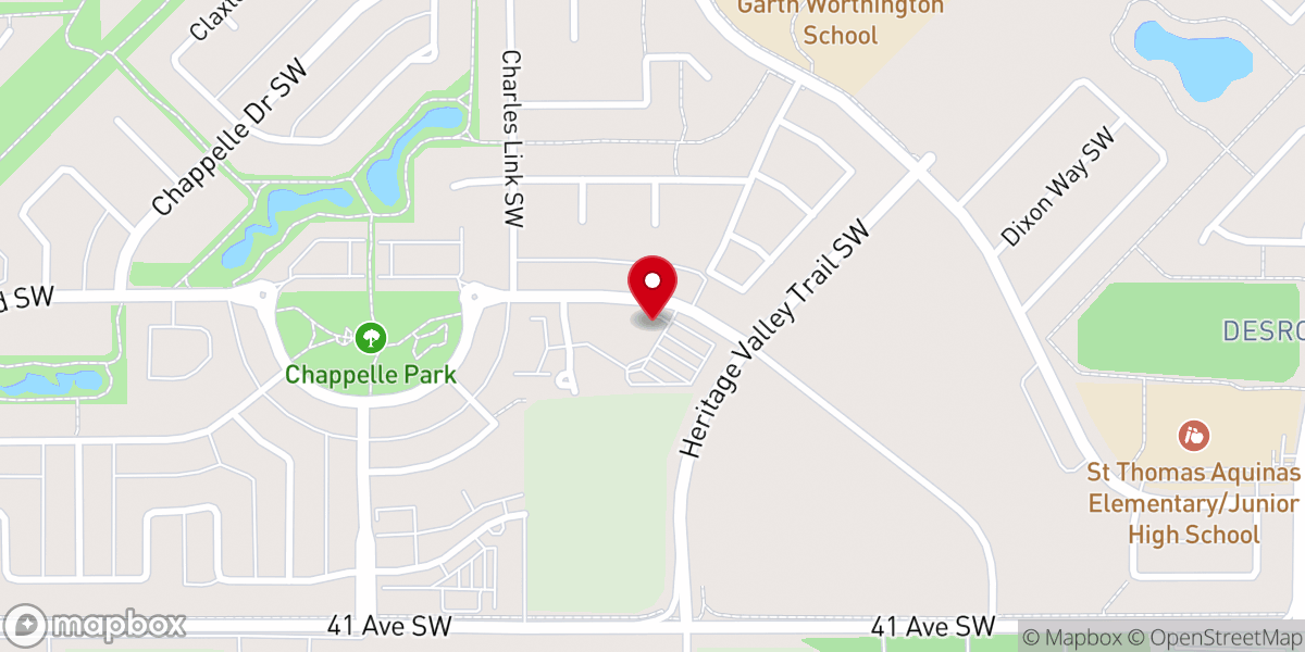 Map showing location of Beulah Alliance Church Southwest Campus