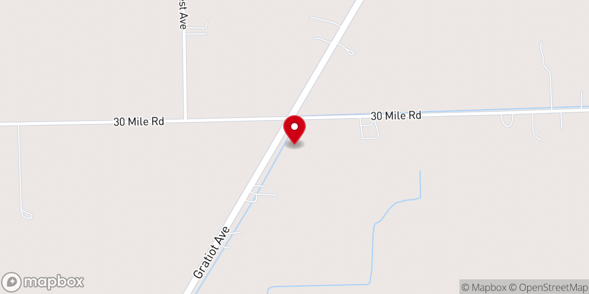Map showing location of Richmond Christian Church